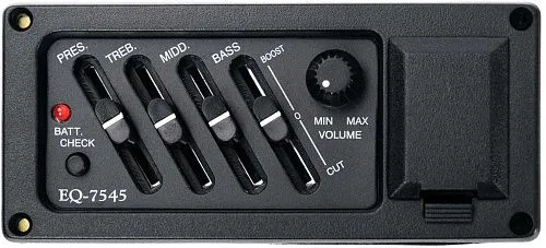 Belcat EQ-7545 Звукосниматель с 4-х полосным эквалайзером.