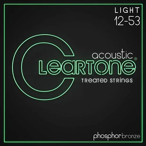Cleartone 7412 Phosphor Bronze (12-53) Комплект струн для акустической гитары.